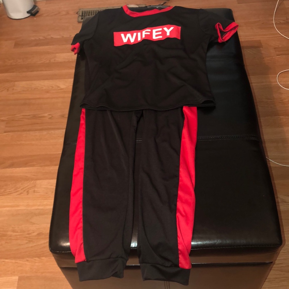 2 piece pants set